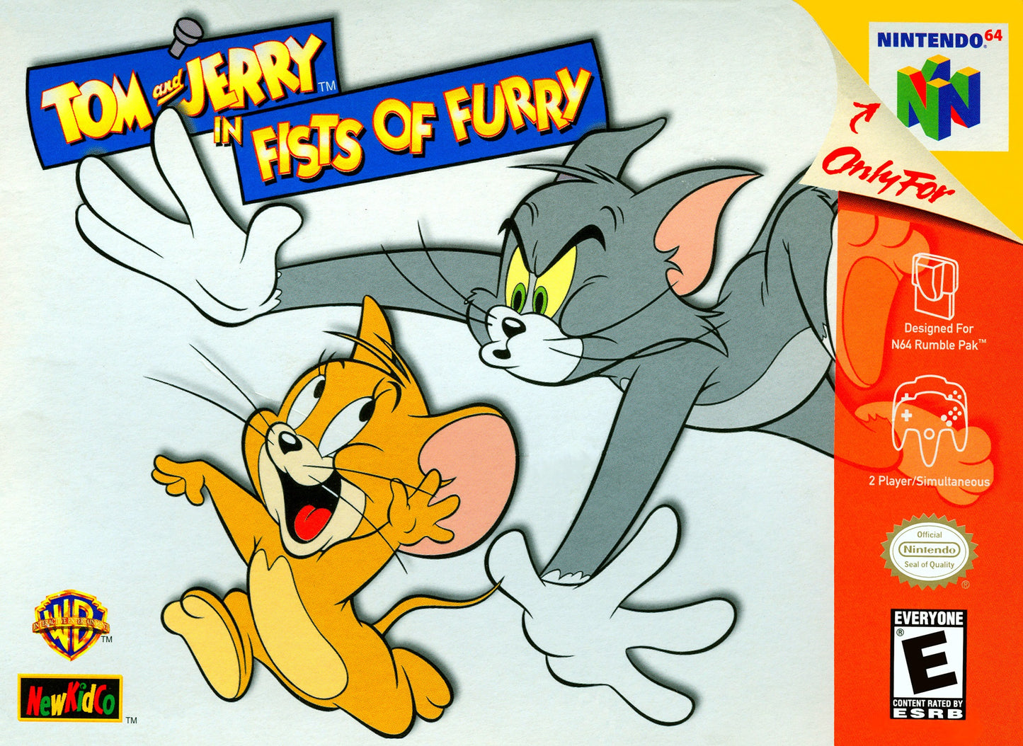 N64 TOM & JERRY IN FISTS OF FURRY
