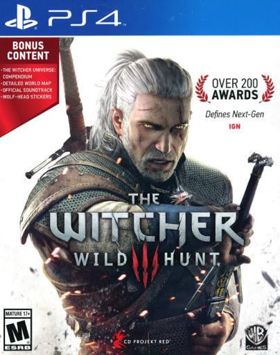 PS4 WITCHER III: THE WILD HUNT