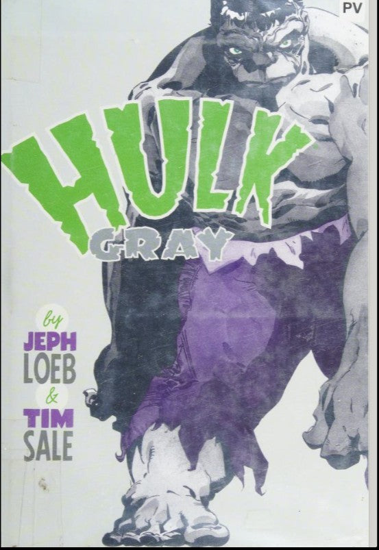 HULK GRAY BY JEPH LOEB & TIM SALE HC