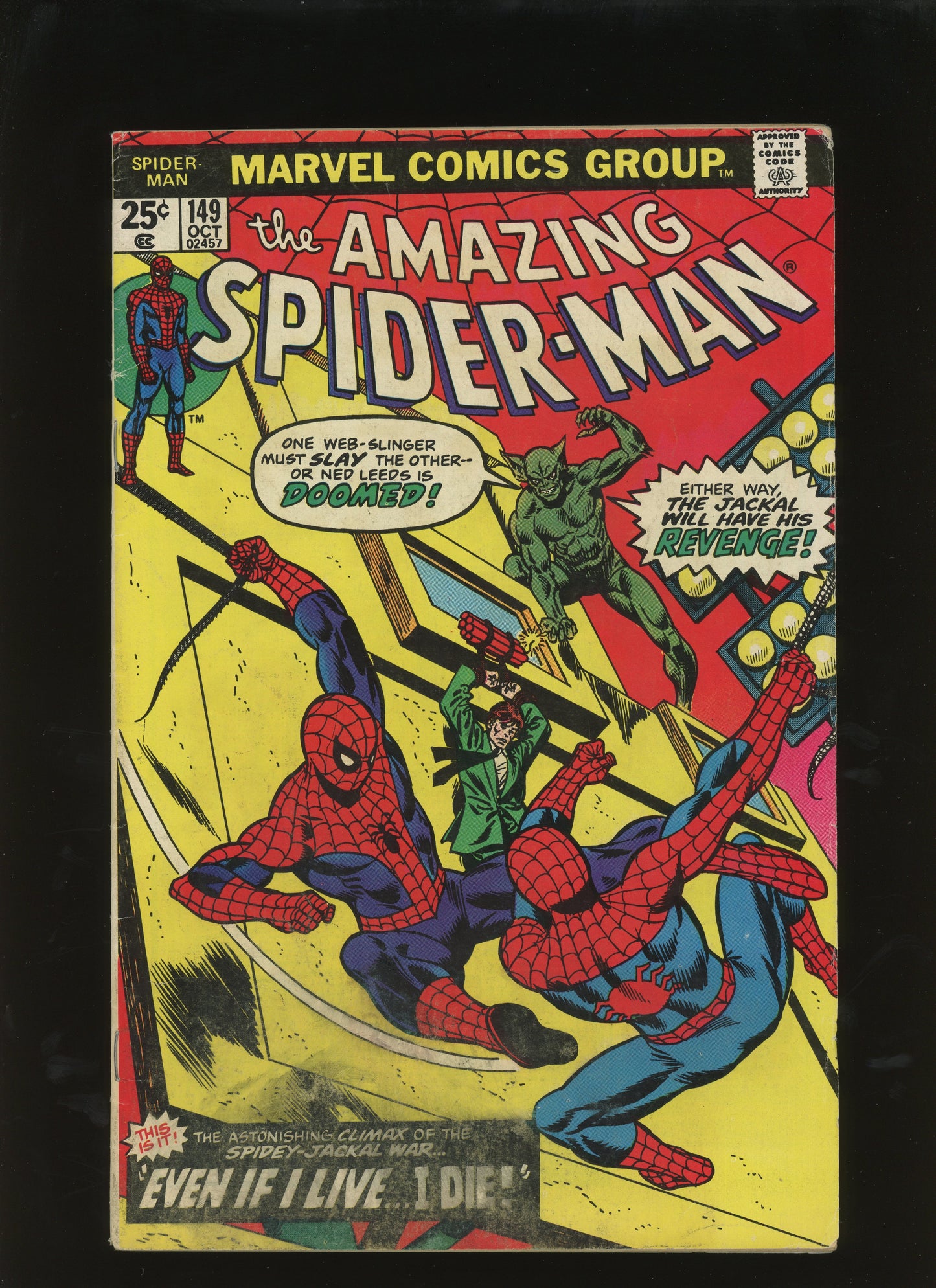AMAZING SPIDER-MAN (1963) #149 KEY ISSUE GD/VG