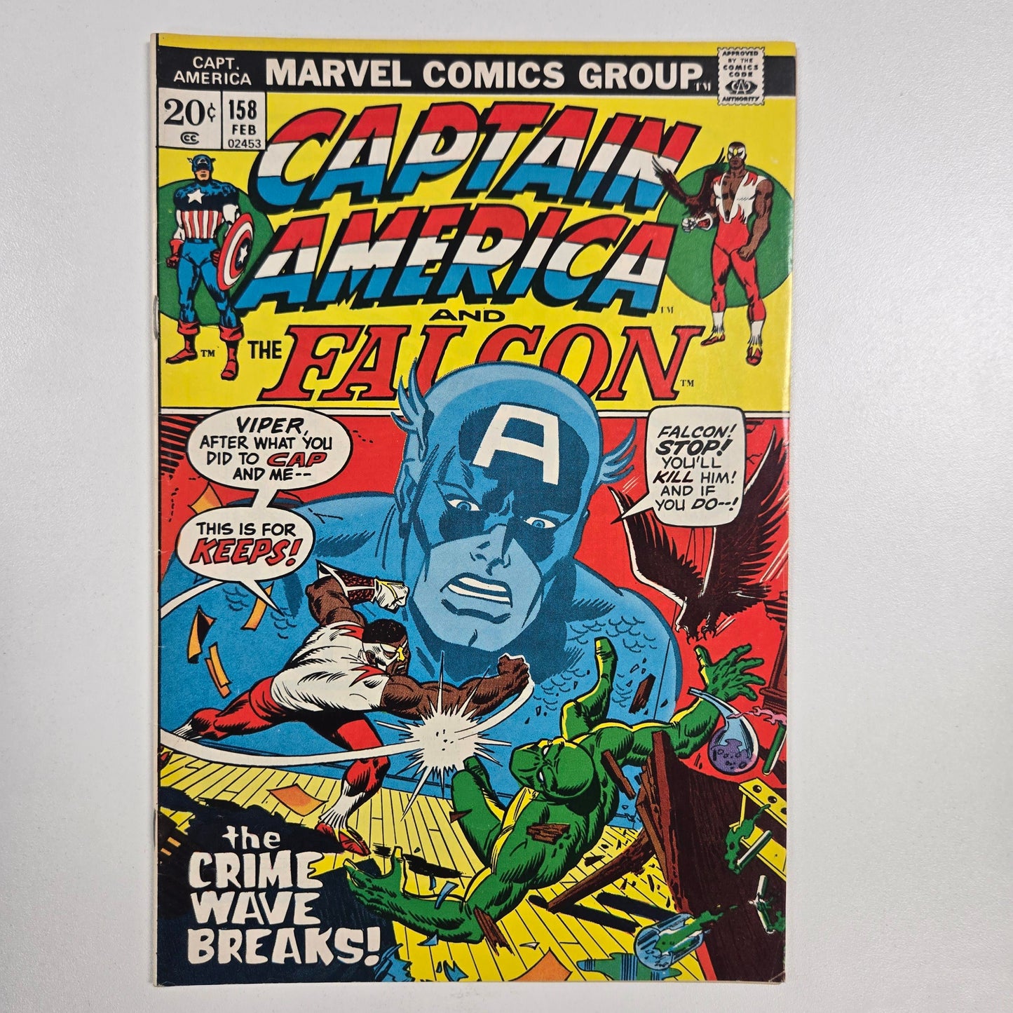 CAPTAIN AMERICA (1968) #158 F/VF