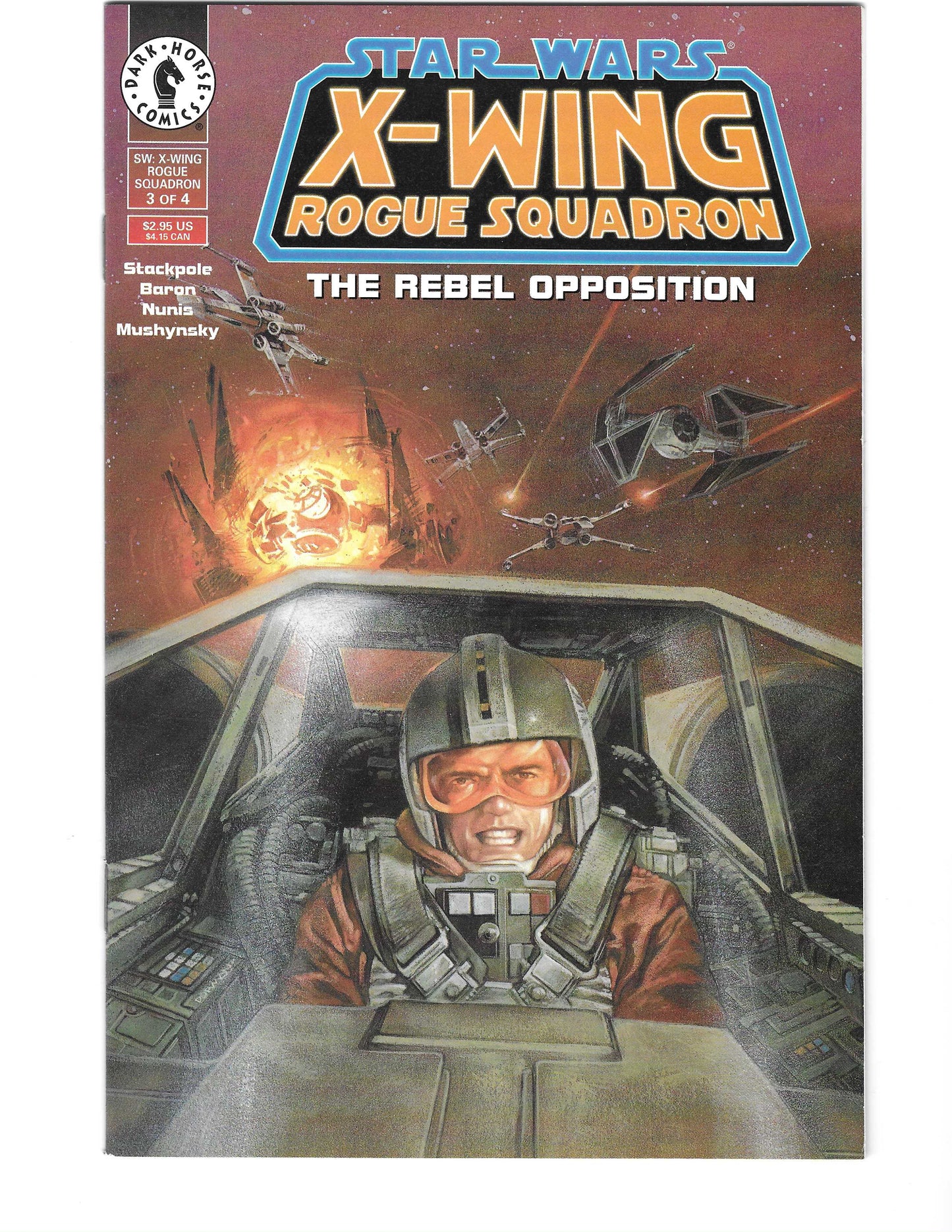 Star Wars X-Wing Rogue Squardron: The Rebel Opposition 1-4 LOT