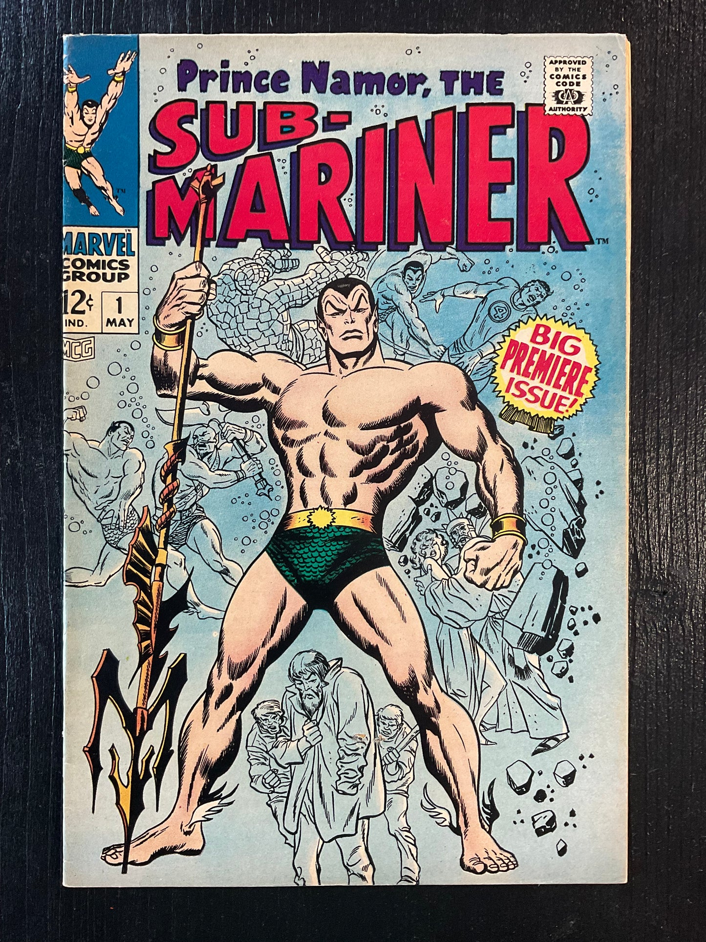 SUB-MARINER (1968) #1 ORIGIN RETOLD FN+ 6.5
