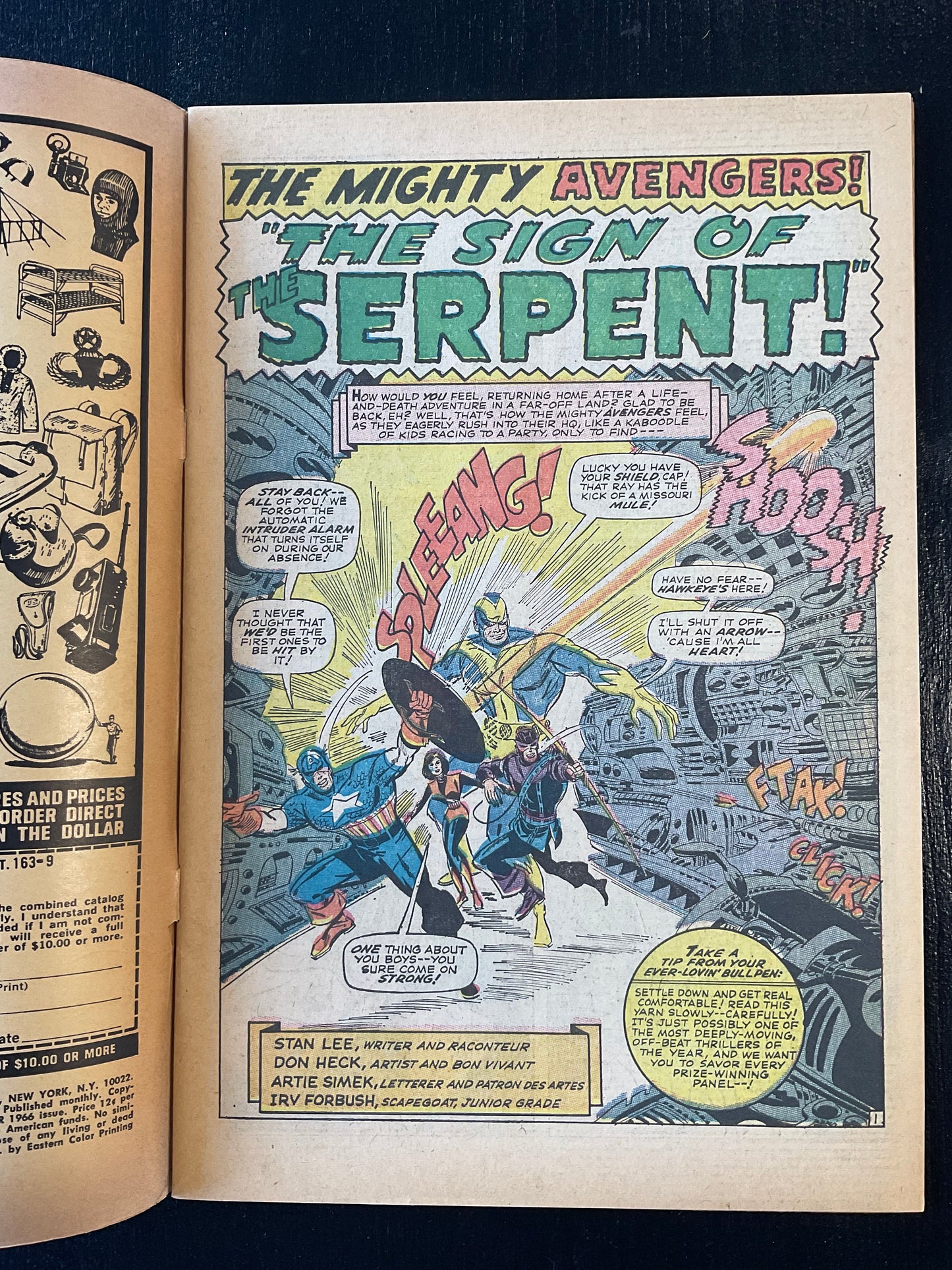 AVENGERS #32 (1966) 5.5 FN-