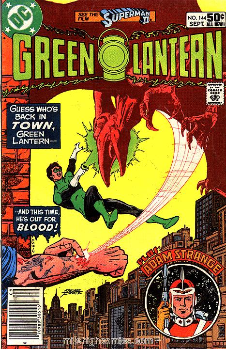 Green Lantern (1960) #144 VF- Newsstand Edition