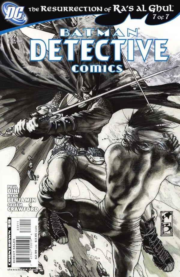 Detective Comics (1937) #839 NM-