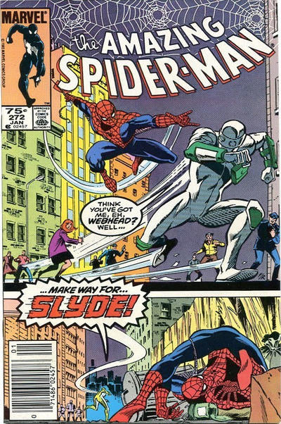 Amazing Spider-Man (1963) #272 VF 1st Slyde Newsstand Edition