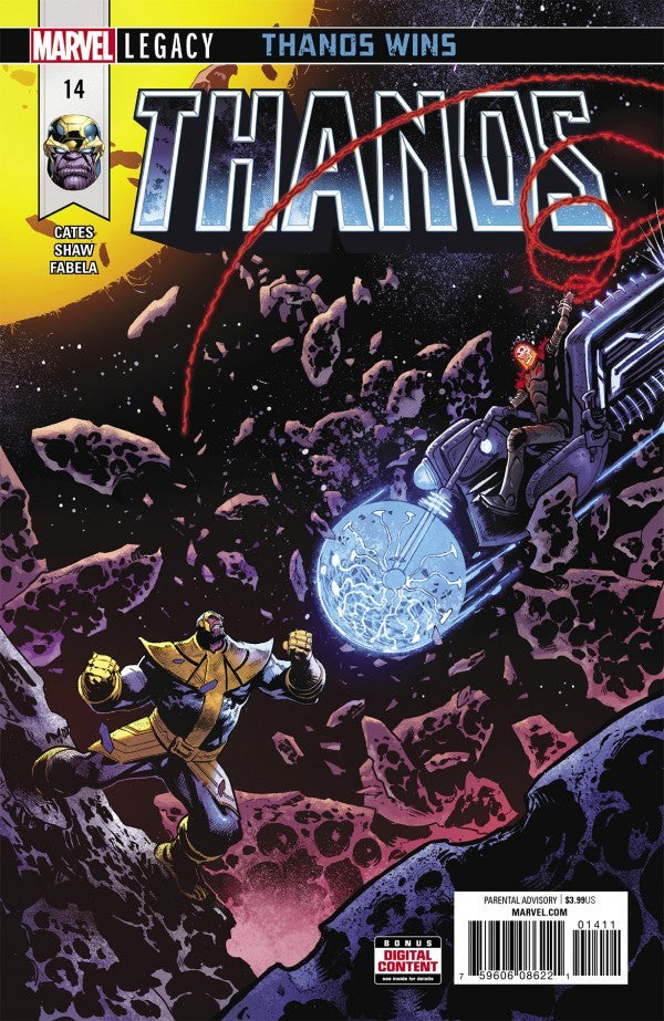 Thanos (2016) #14 NM 2nd Cosmic Ghost Rider, 1st Cover