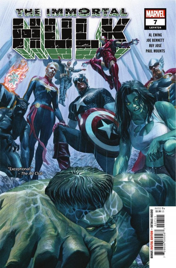 IMMORTAL HULK (2018) #07 NM
