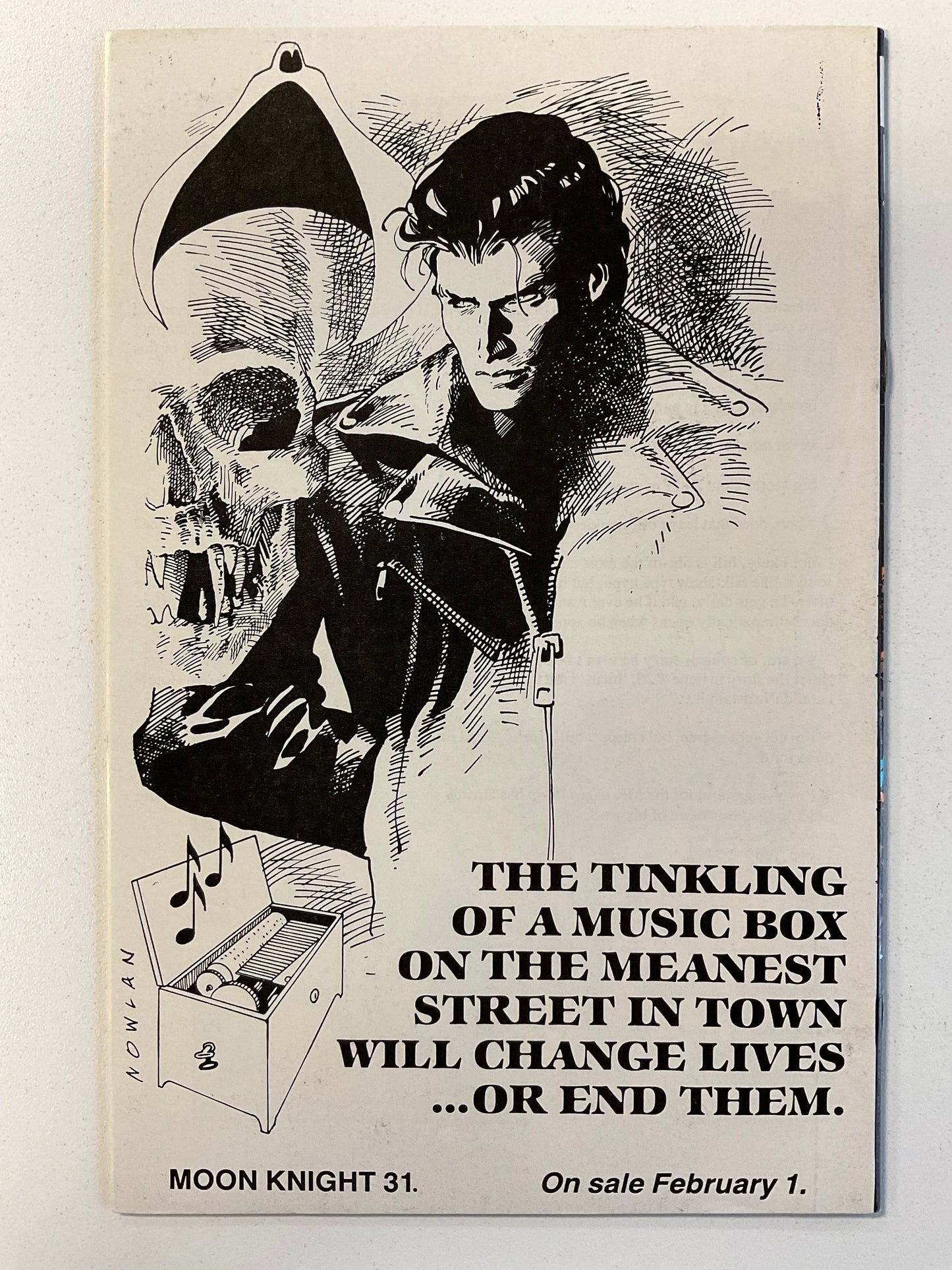 Moon Knight (1980) #30 VF Classic Sienkiewicz Cover