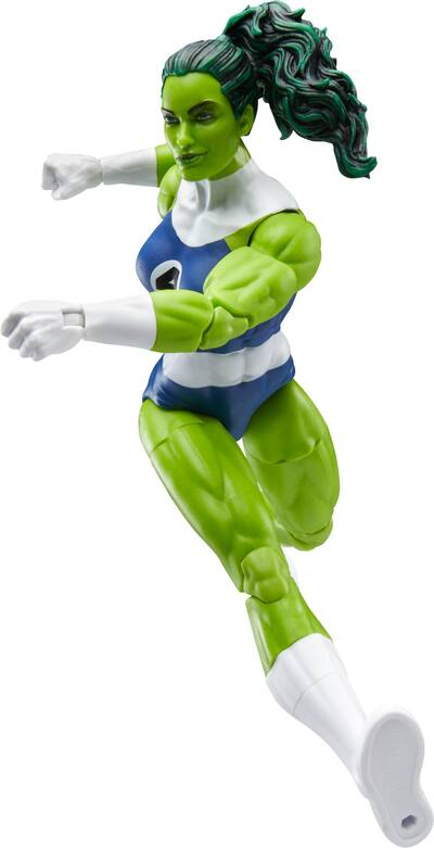 MARVEL LEGENDS RETRO CARD FANTASTIC FOUR SHE-HULK FIGURE