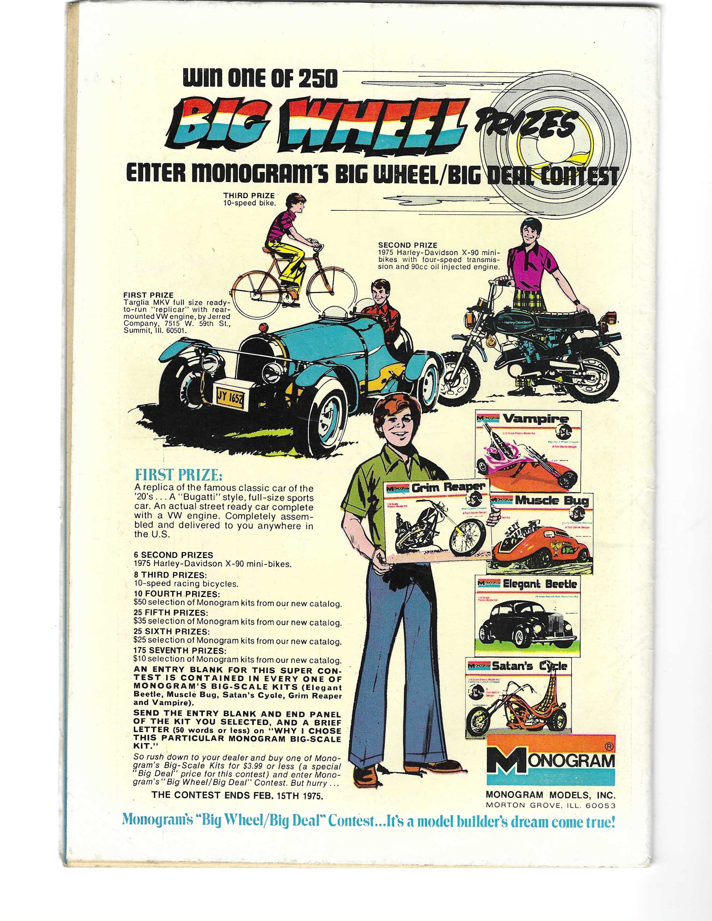 Weird Western Tales #25 - Mark Jewelers Insert