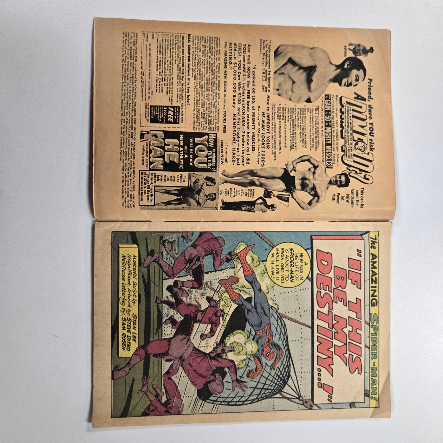 Amazing Spider - Man (1963) 031 G/VG - 1st app. Of Gwen Stacy & Harry Osborn. - Infinite Collectibles