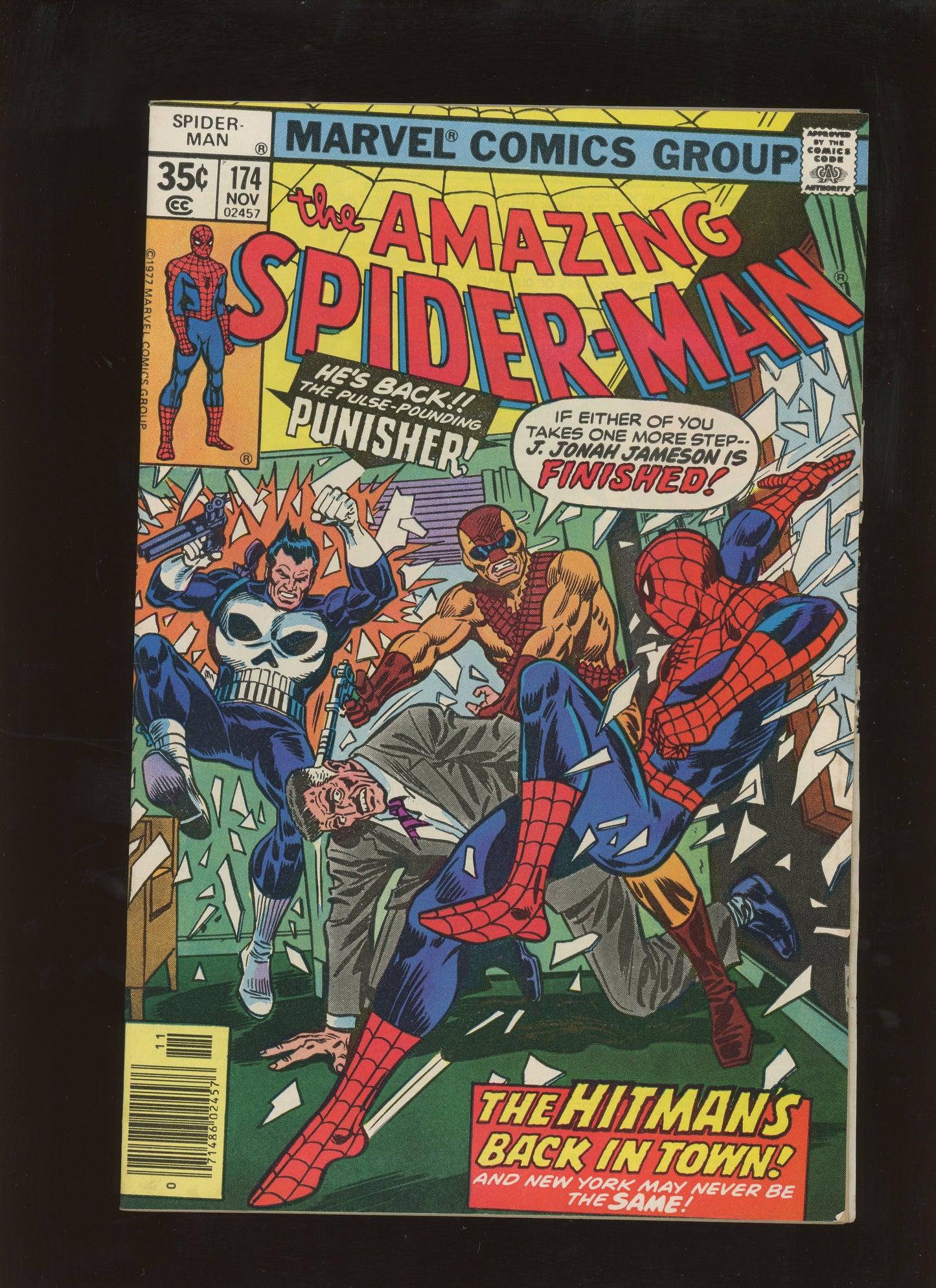 Amazing Spider-Man #174 Punisher Cover!