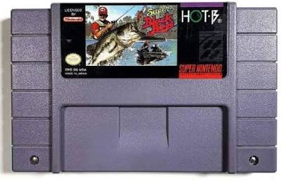 SNES SUPER BLACK BASS - LOOSE