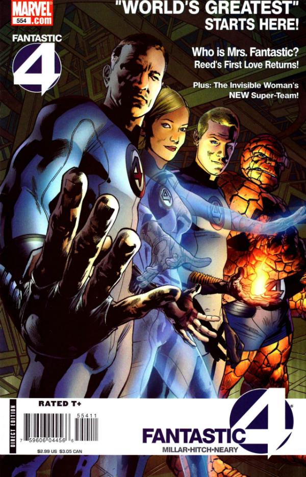Fantastic Four (1961) #554 Cover Used as a Meme