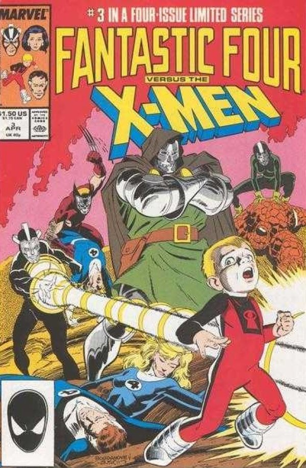 Fantastic Four Versus the X-Men (1987) #03