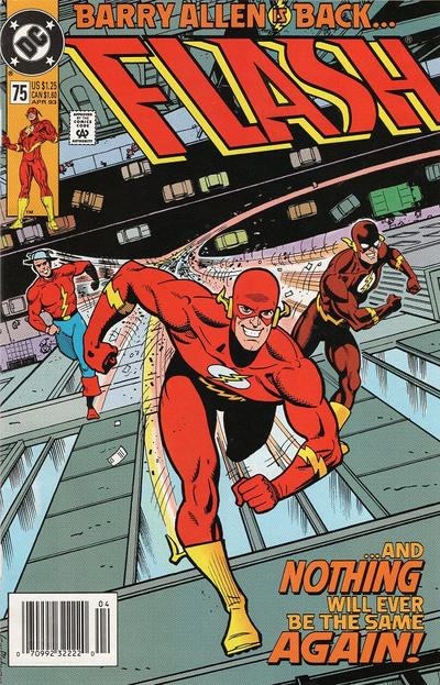 Flash (1987) #075 Newsstand Edition