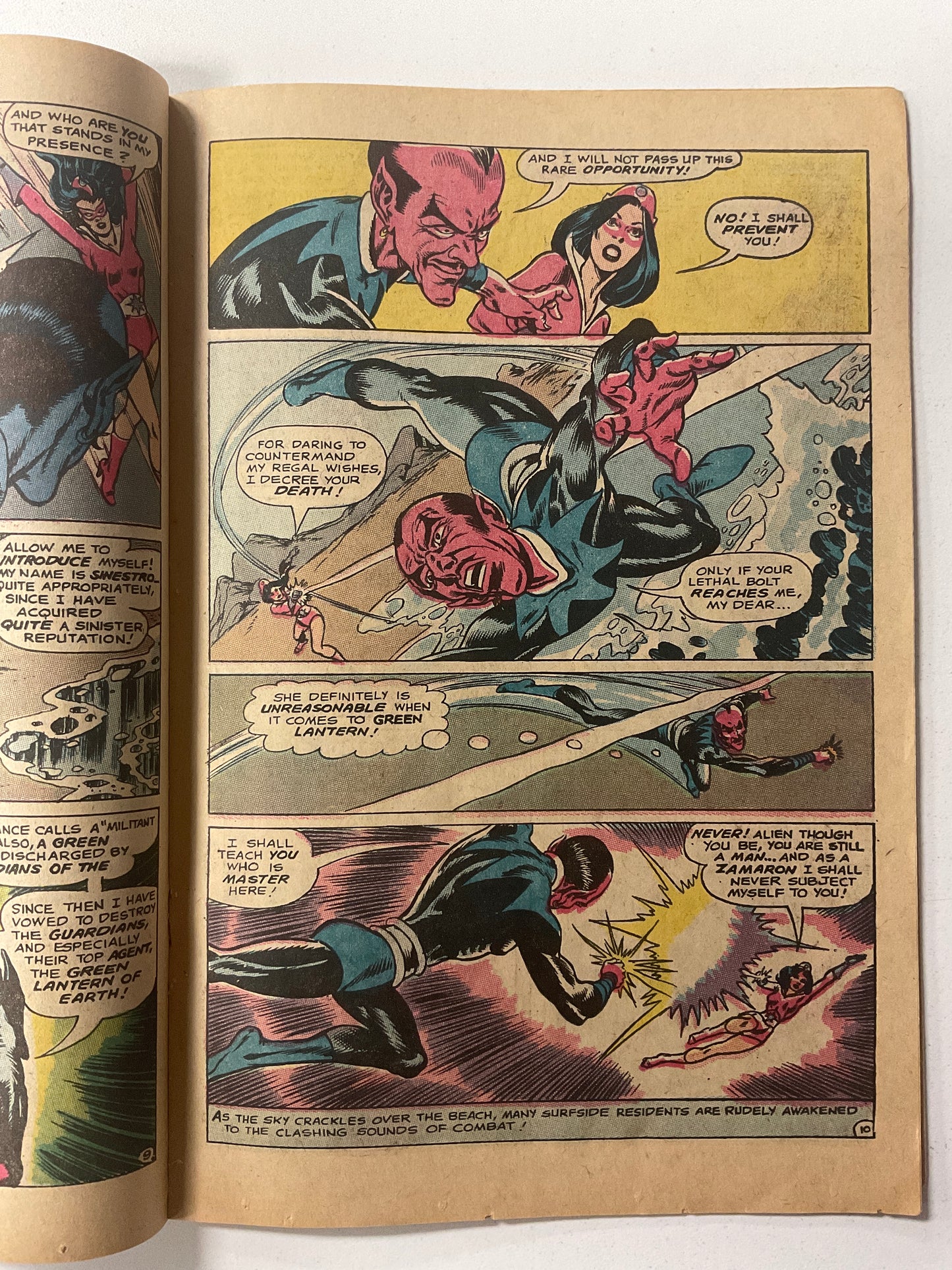 Green Lantern (1960) #074 VG+ Sinestro Cover