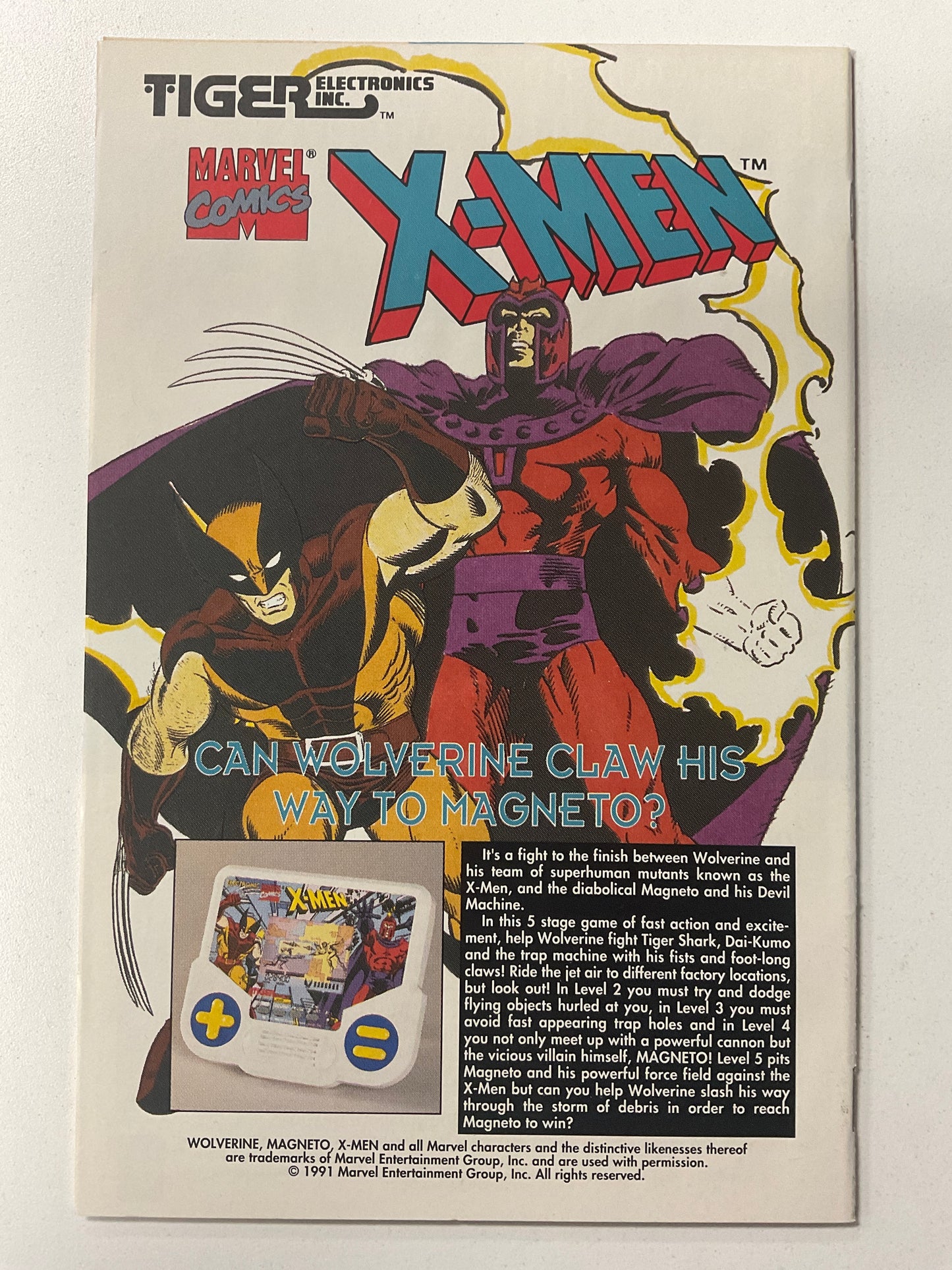X-Men (1991) #04 NM- 1st Appearance of Omega Red