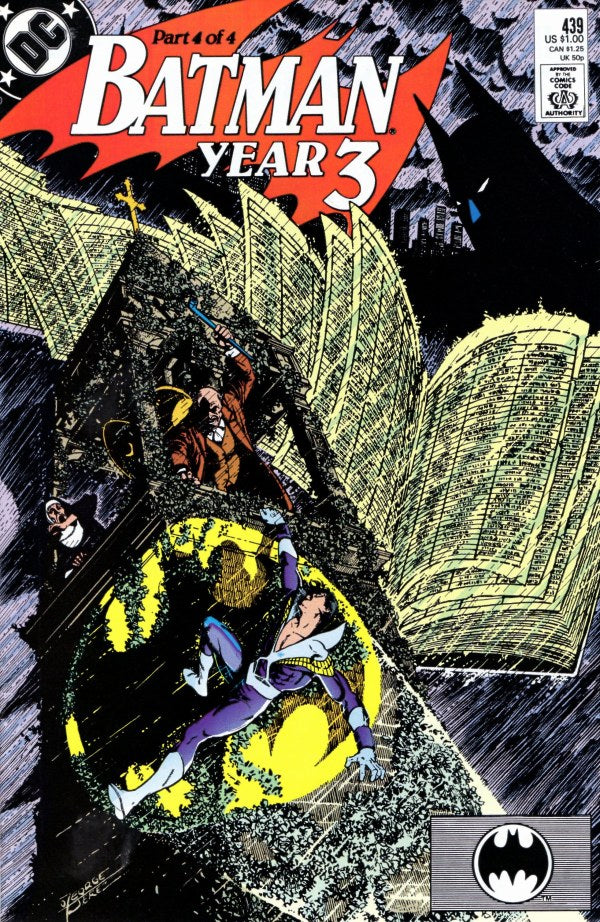 Batman (1940) #439 NM- George Perez Cover Art