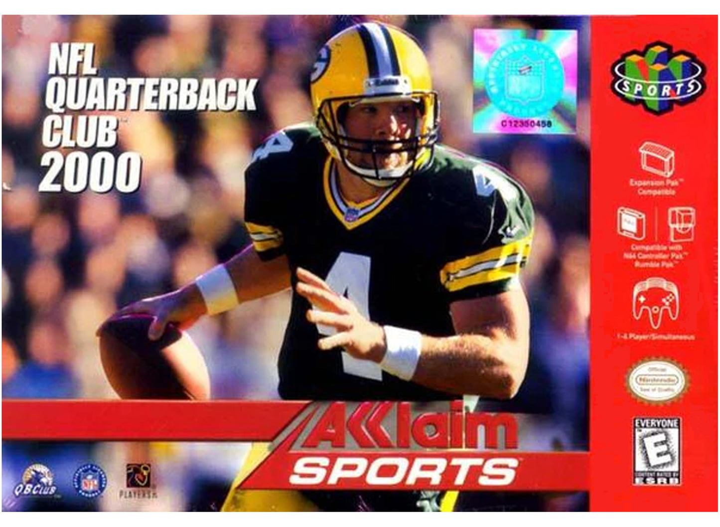 N64 NFL QUARTERBACK CLUB 2000