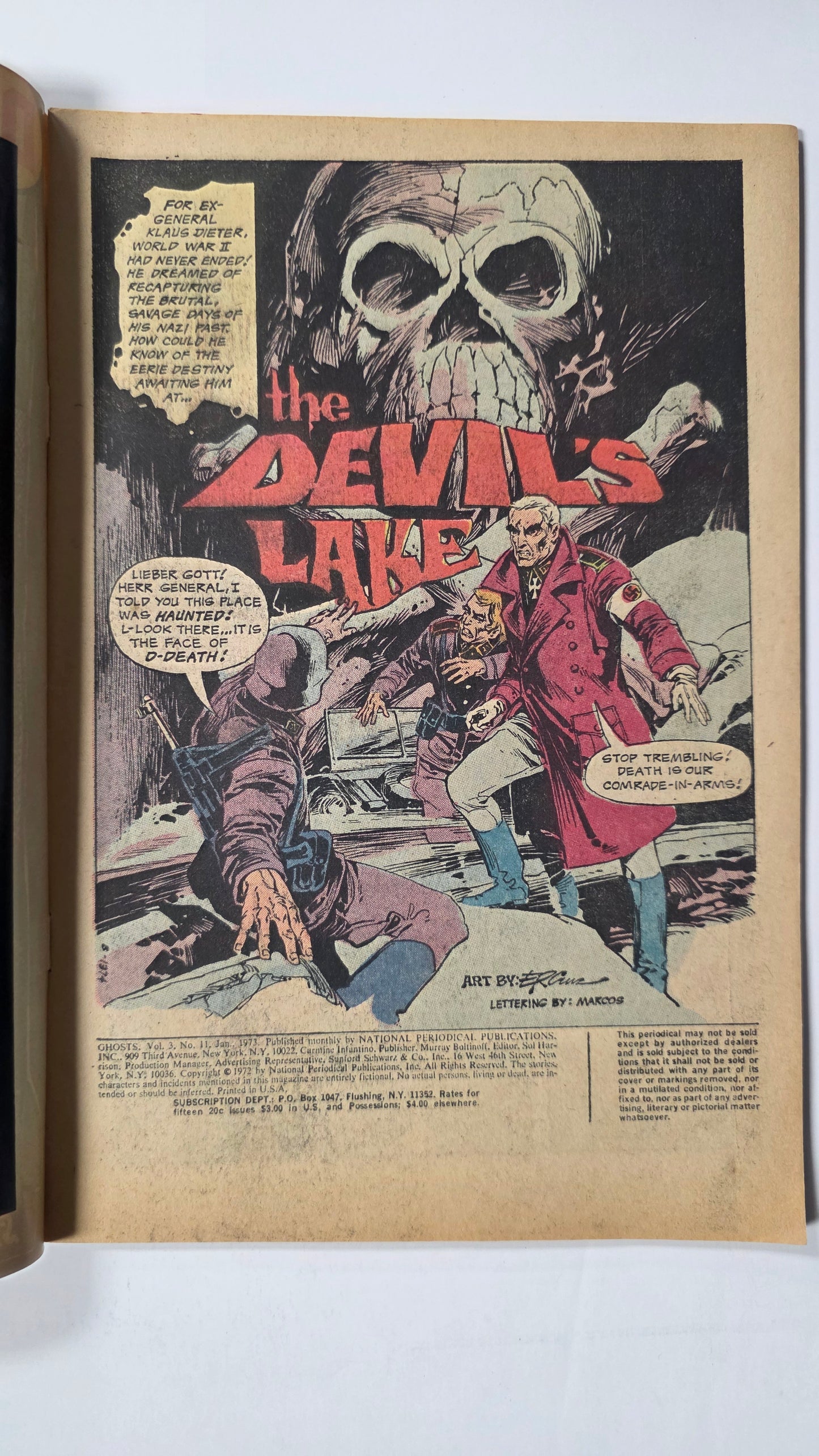 Ghosts (1971) #11 FN- Nick Cardy Cover
