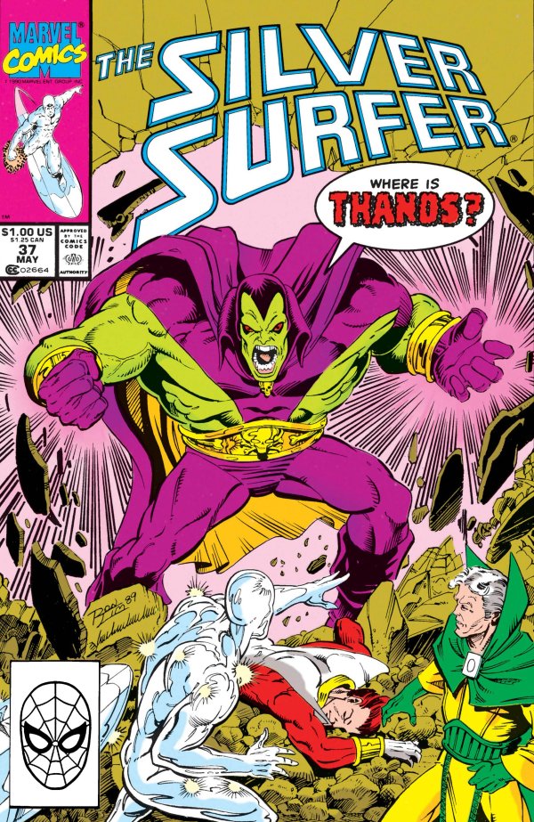 Silver Surfer (1987) #37 VF
