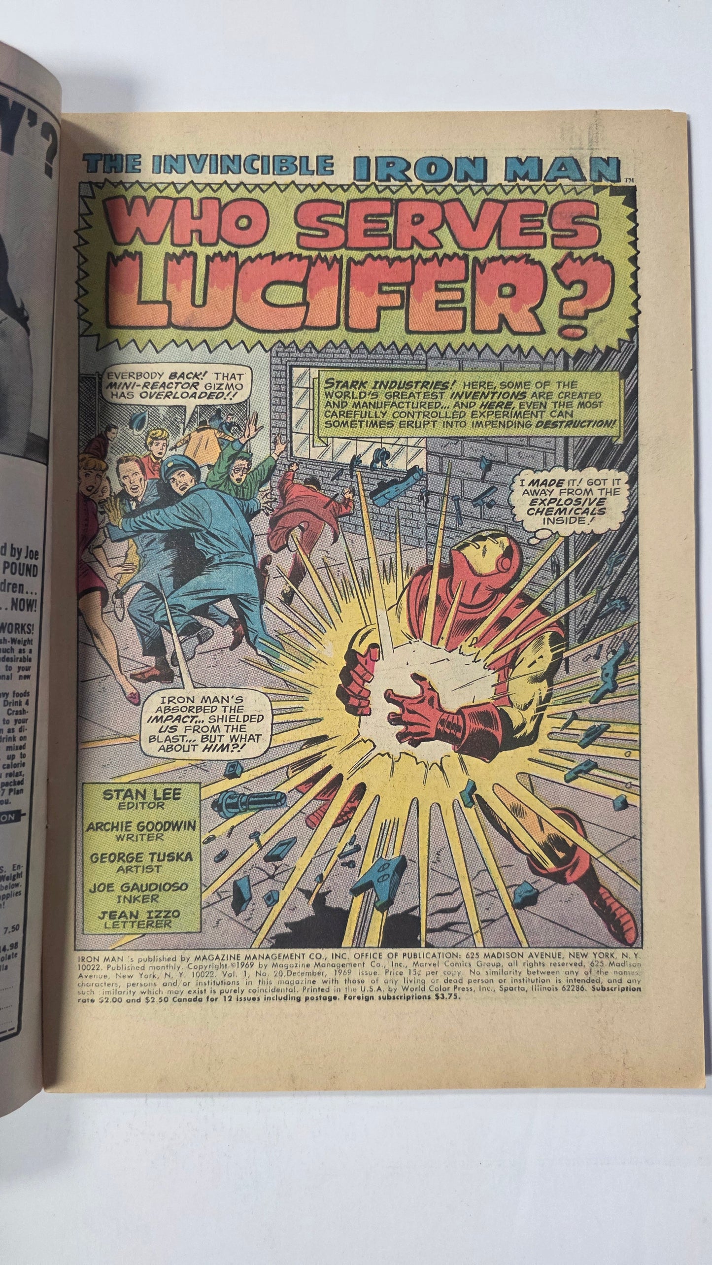 Iron Man (1968) #20 VG/FN