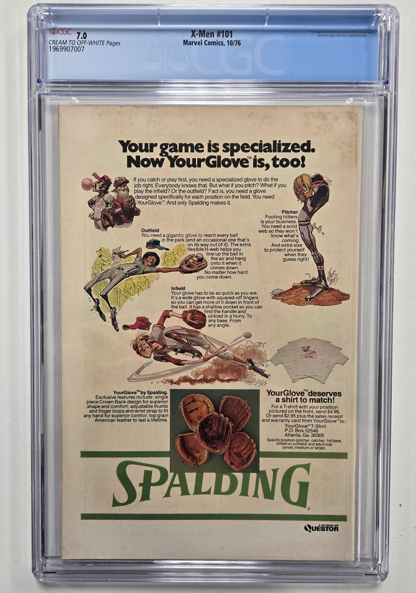 Uncanny X-Men #101 7.0 CGC