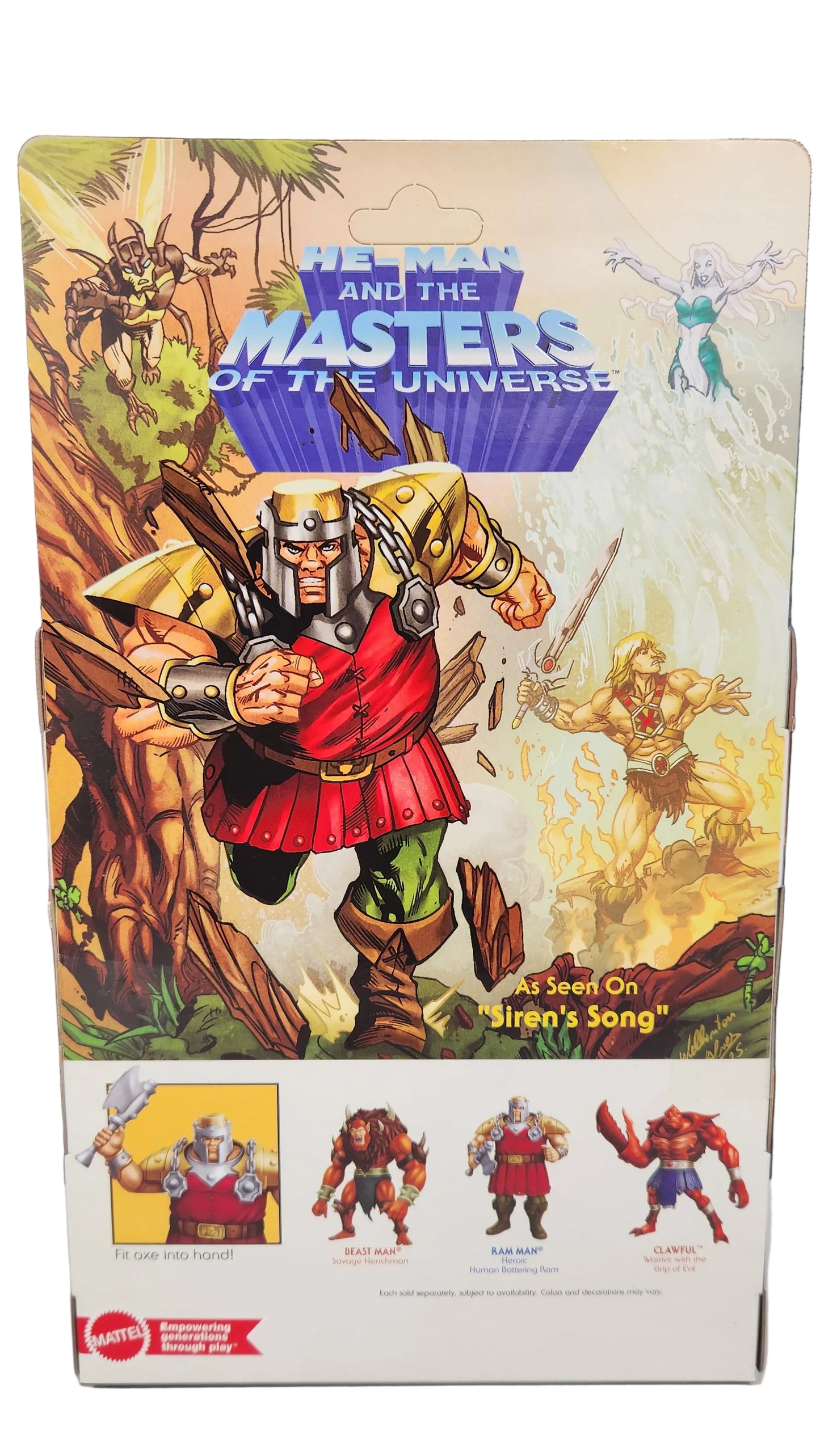 MOTU ORIGINS DELUXE 200X RAM MAN FIGURE