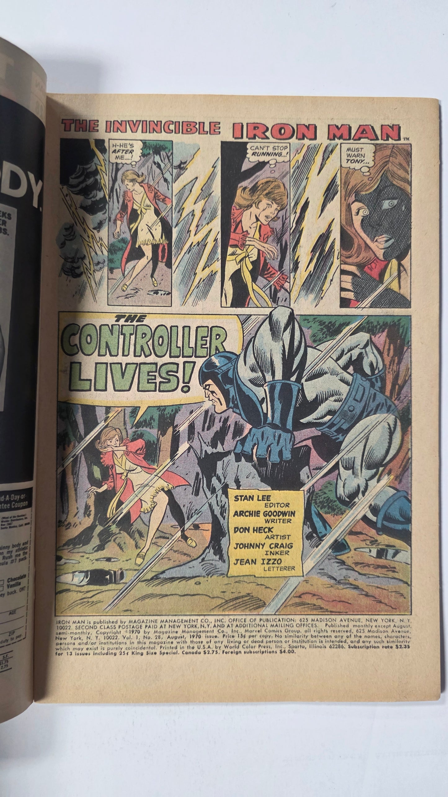 Iron Man (1968) #28 FN 1st appearance of Howard Stark
