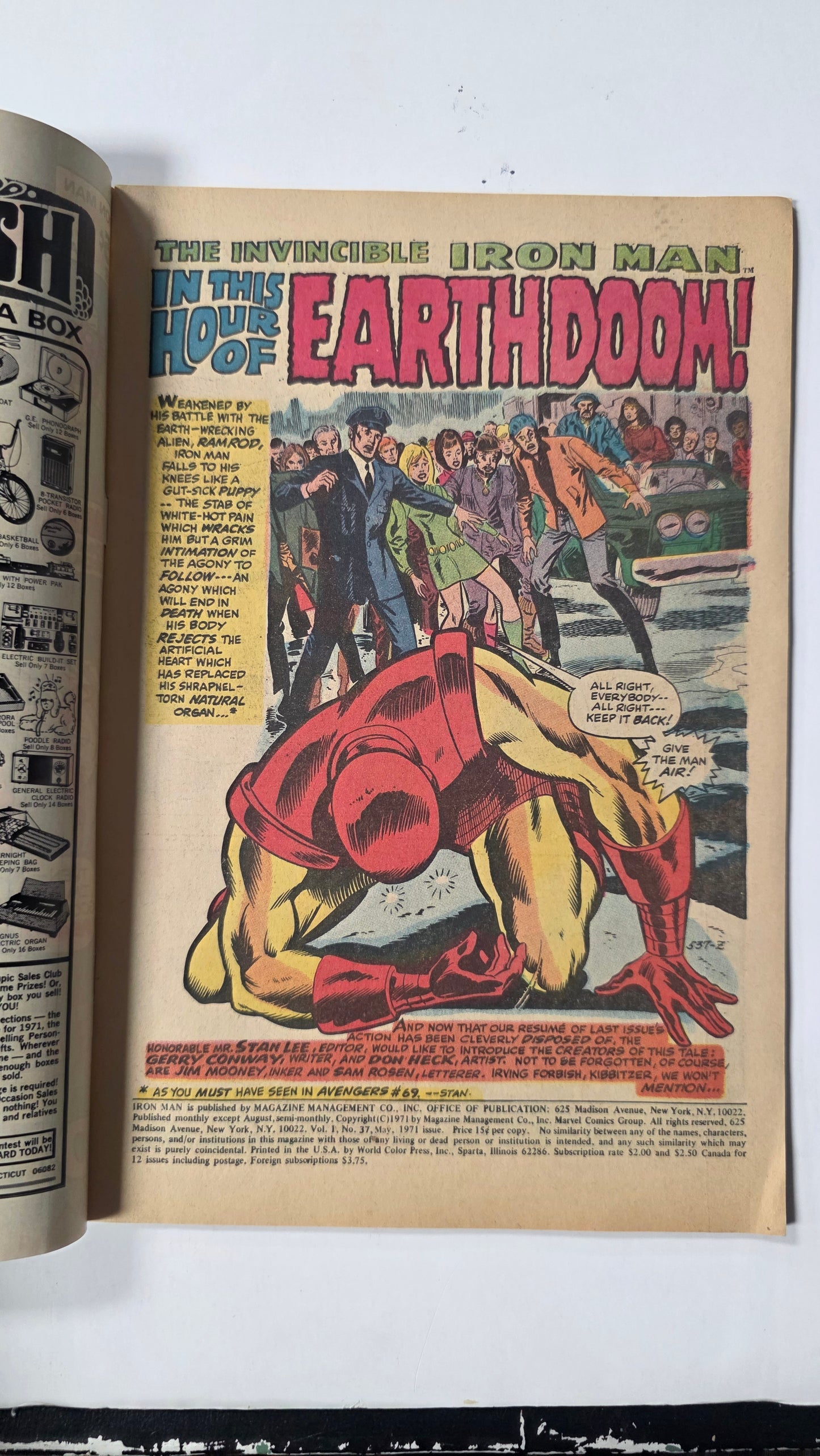 Iron Man (1968) #37 FN/VF