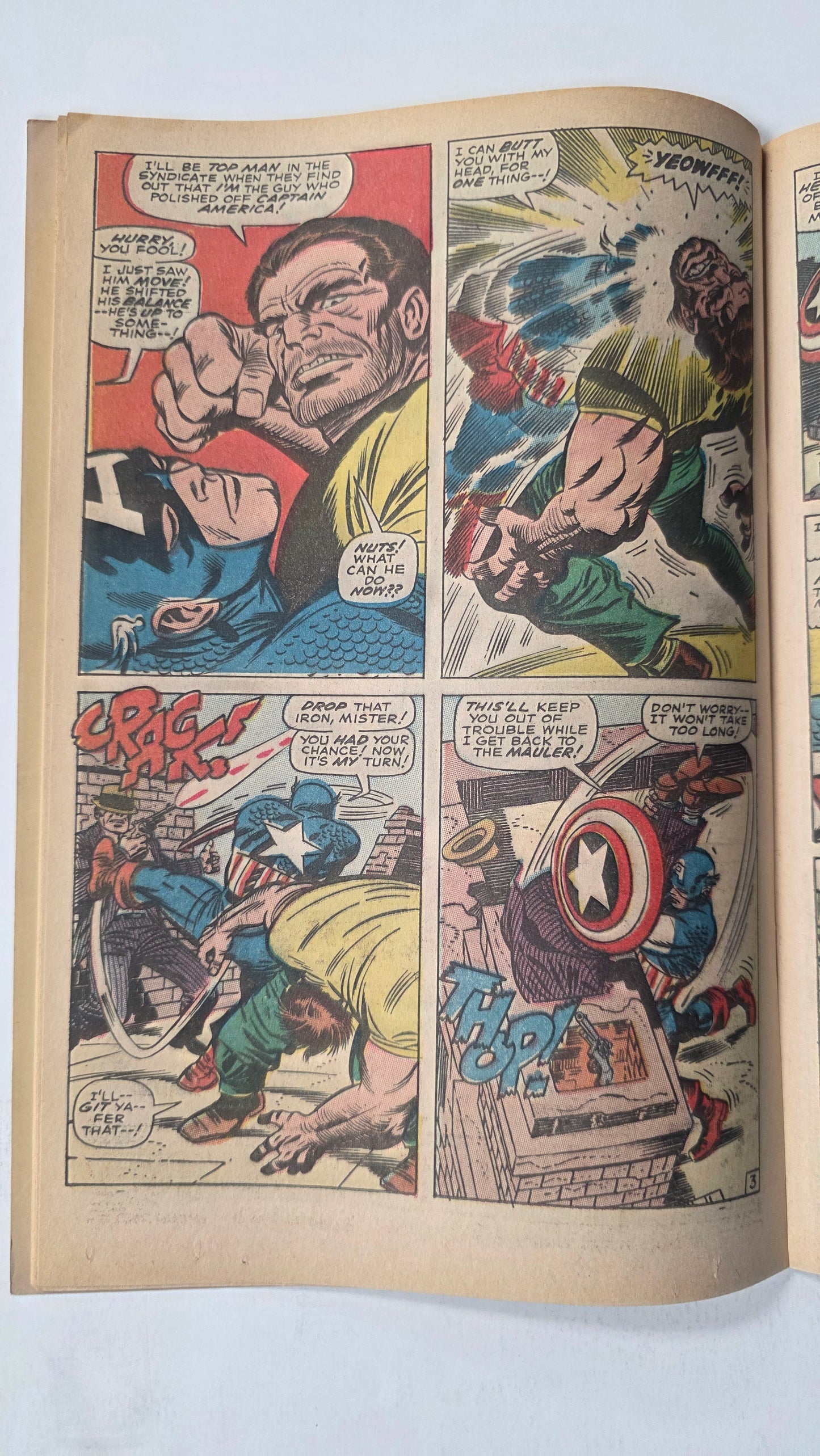 Tales of Suspense (1958) #97 FN/VF (7.0) 1st appearance of Whiplash, 1st meeting of Cap and Black Panther