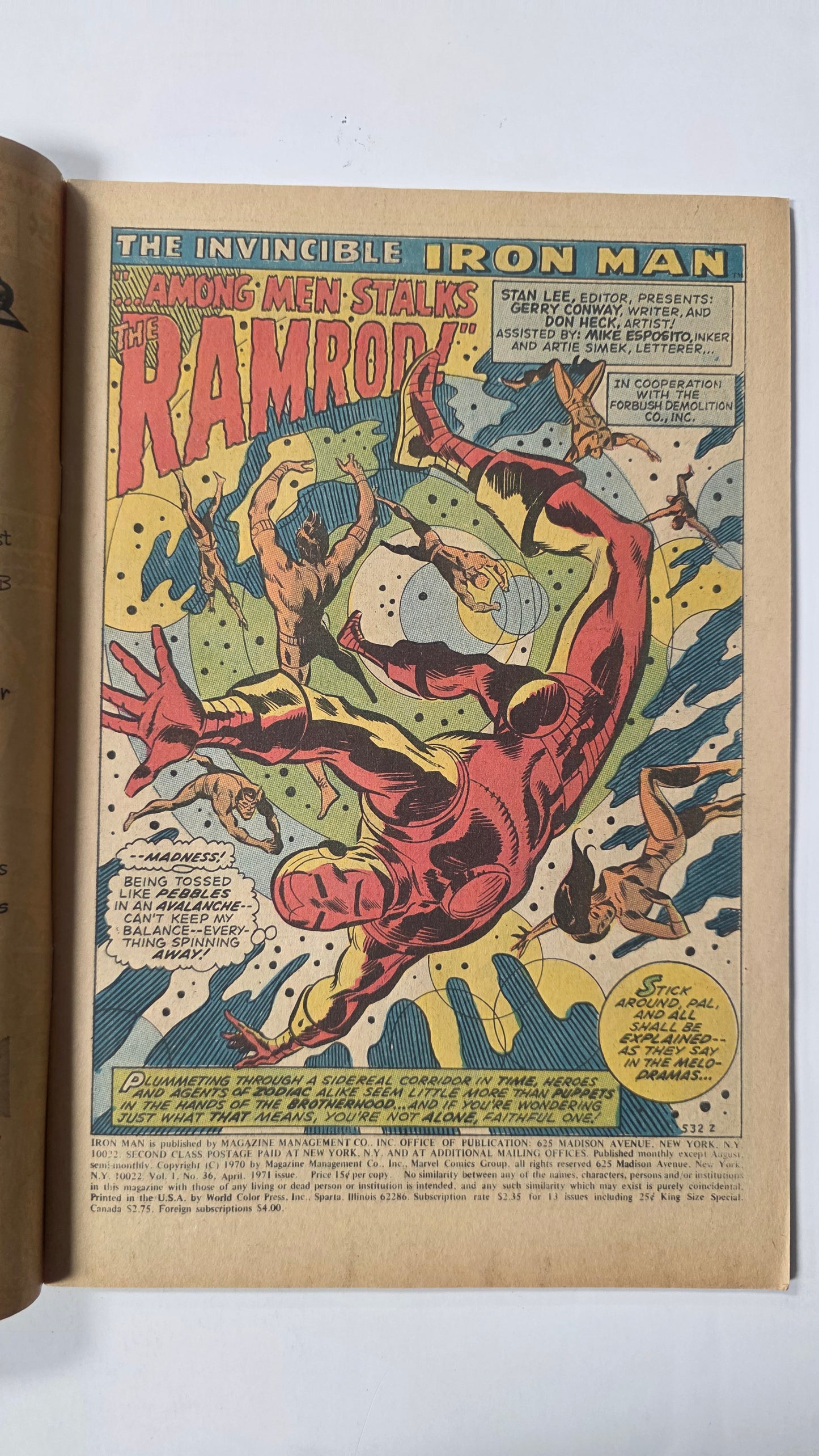 Iron Man (1968) #36 FN-