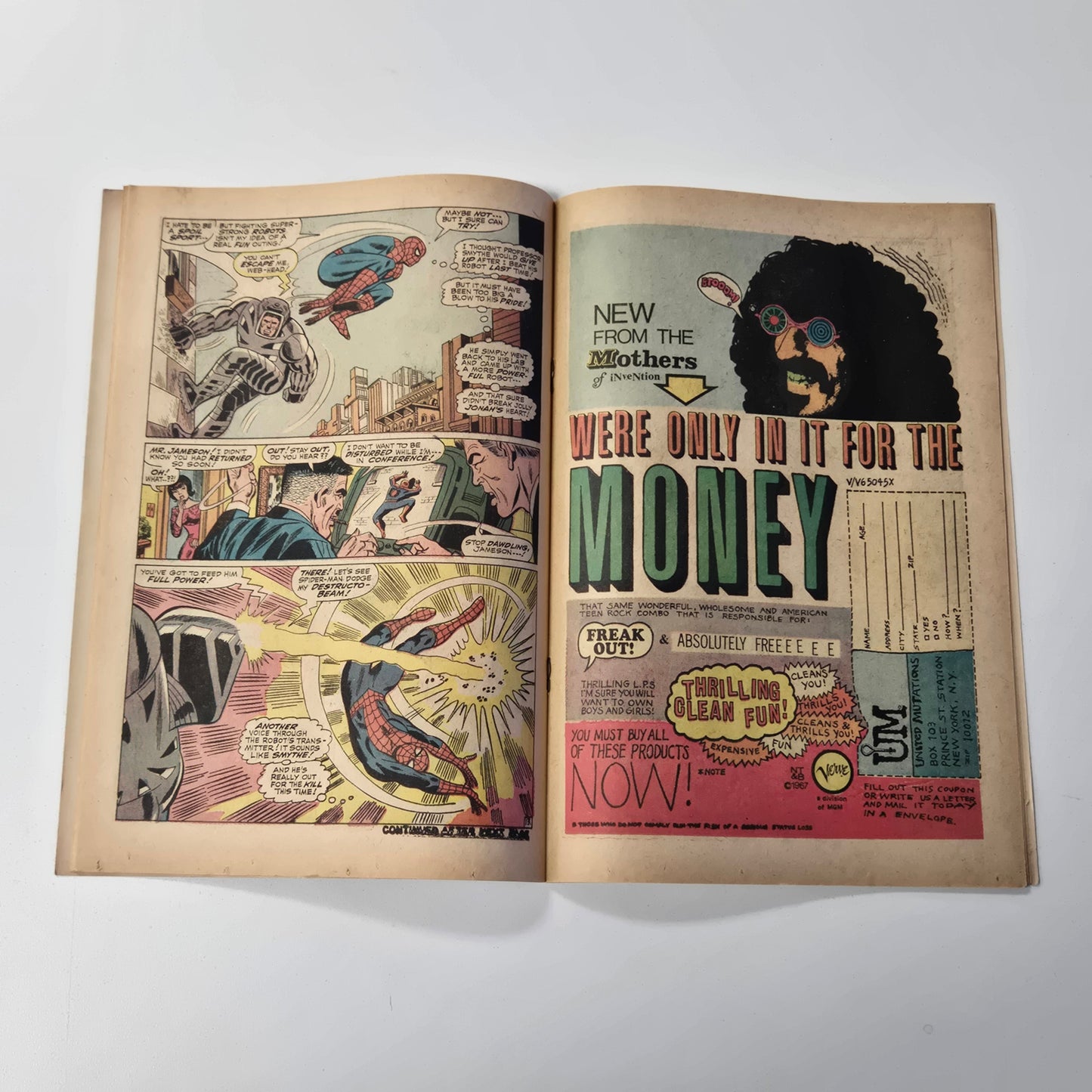 AMAZING SPIDER-MAN (1962) #058 FN-