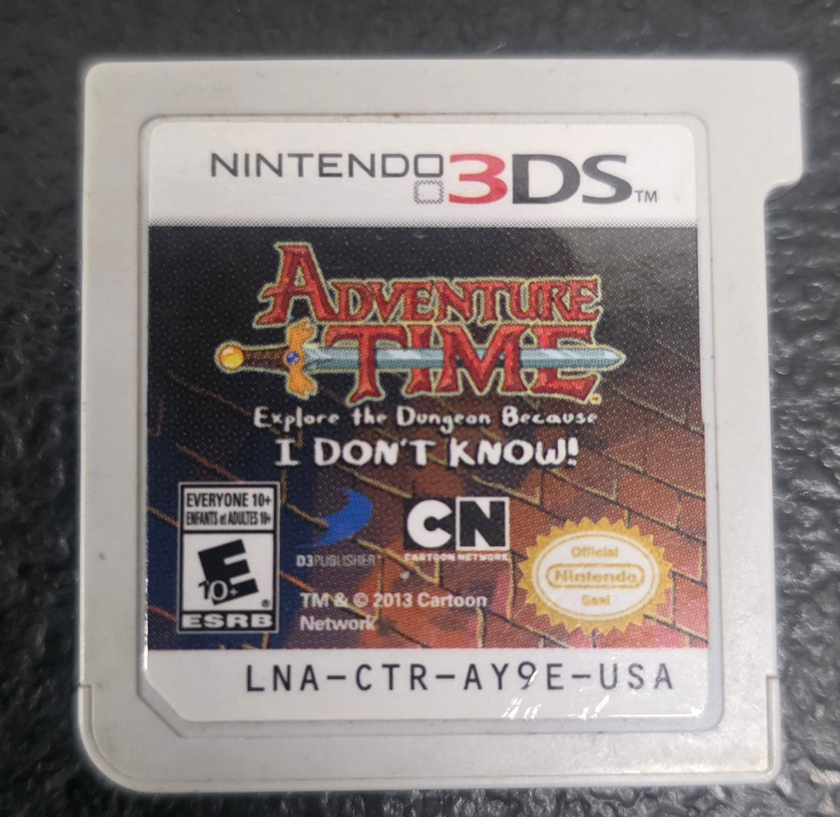 3DS ADVENTURE TIME: EXPLORE THE DUNGEON BECAUSE I DON'T KNOW - LOOSE