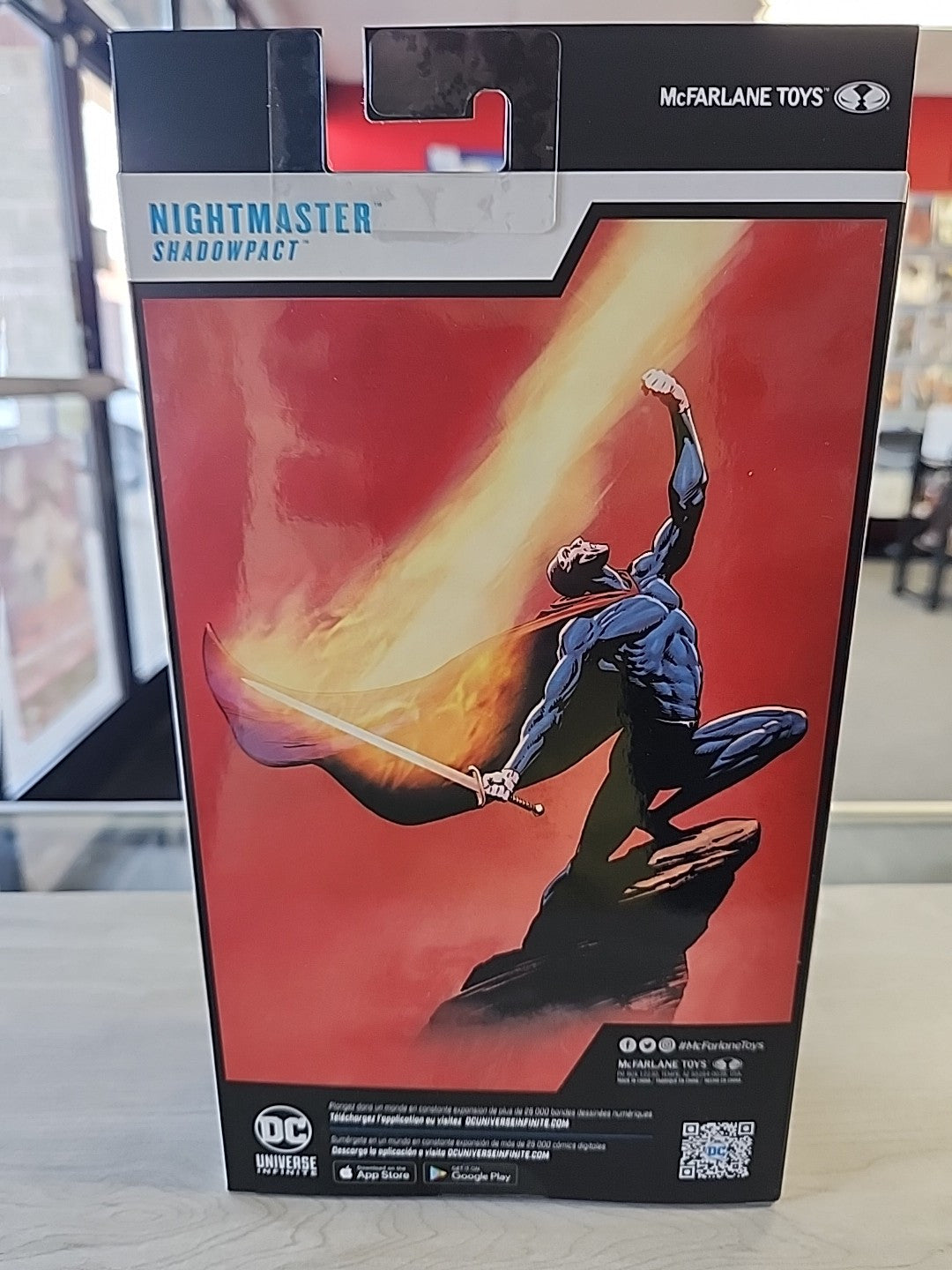 McFarlane DC Multiverse Red Platinum Edition Nightmaster In Hand 2025