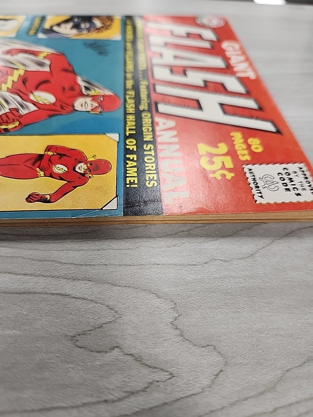 Flash Annual #1 1963 DC Comics, Giant-Sized 1st Grodd Elongated Man Kid Flash VF