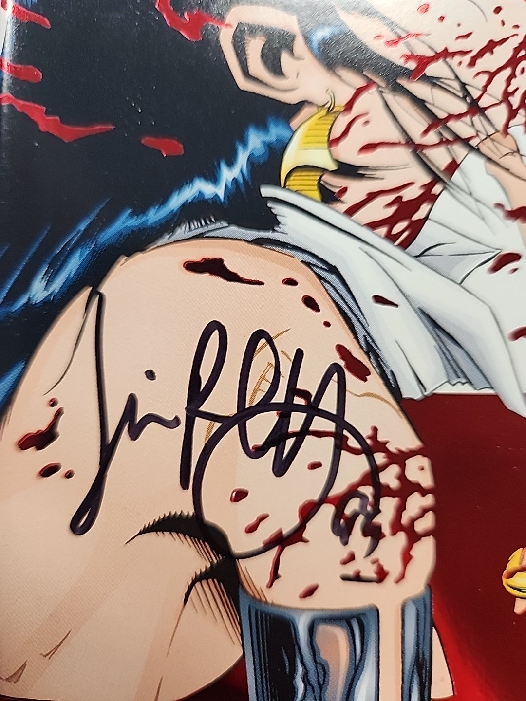 Vengeance of Vampirella #1 Red Foil Signed Quesada & Palmiotti Harris Comics