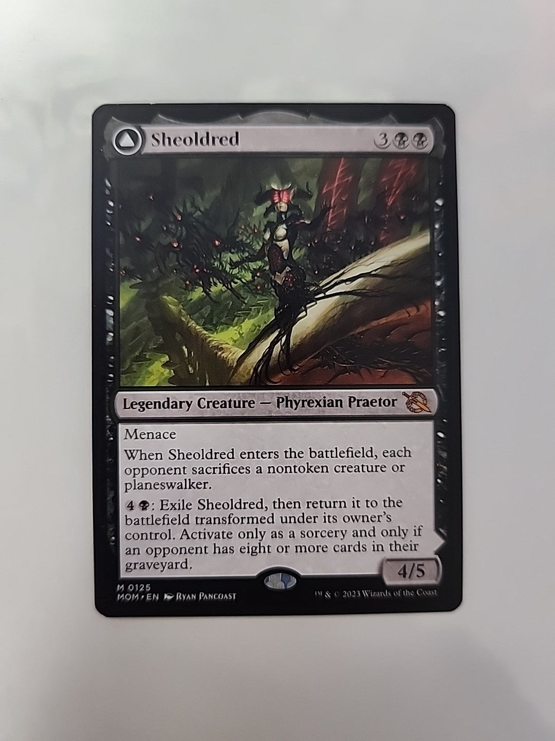 MTG Sheoldred The True Scriptures 125 NM/M March of the Machines Reg Magic