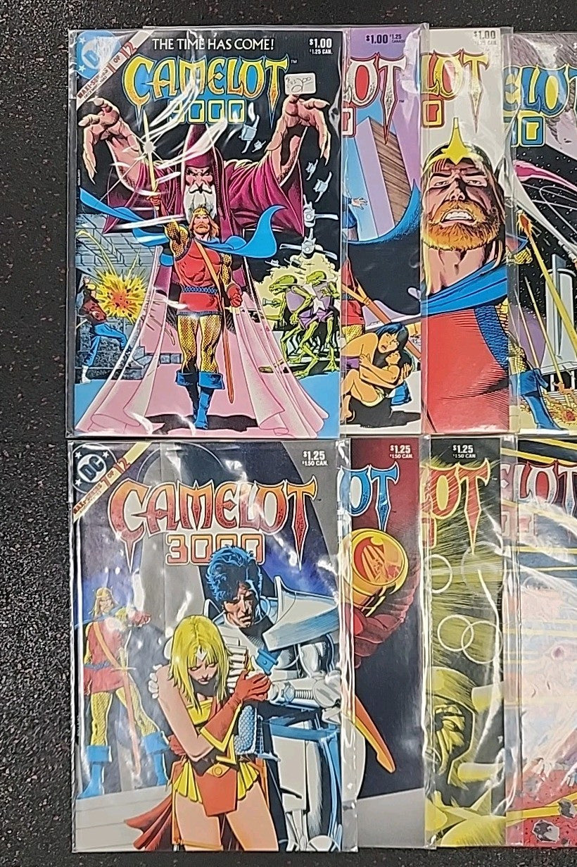 Camelot 3000 (1982) Lot - Complete Series Set w/Issue #s 1-12 Bolland
