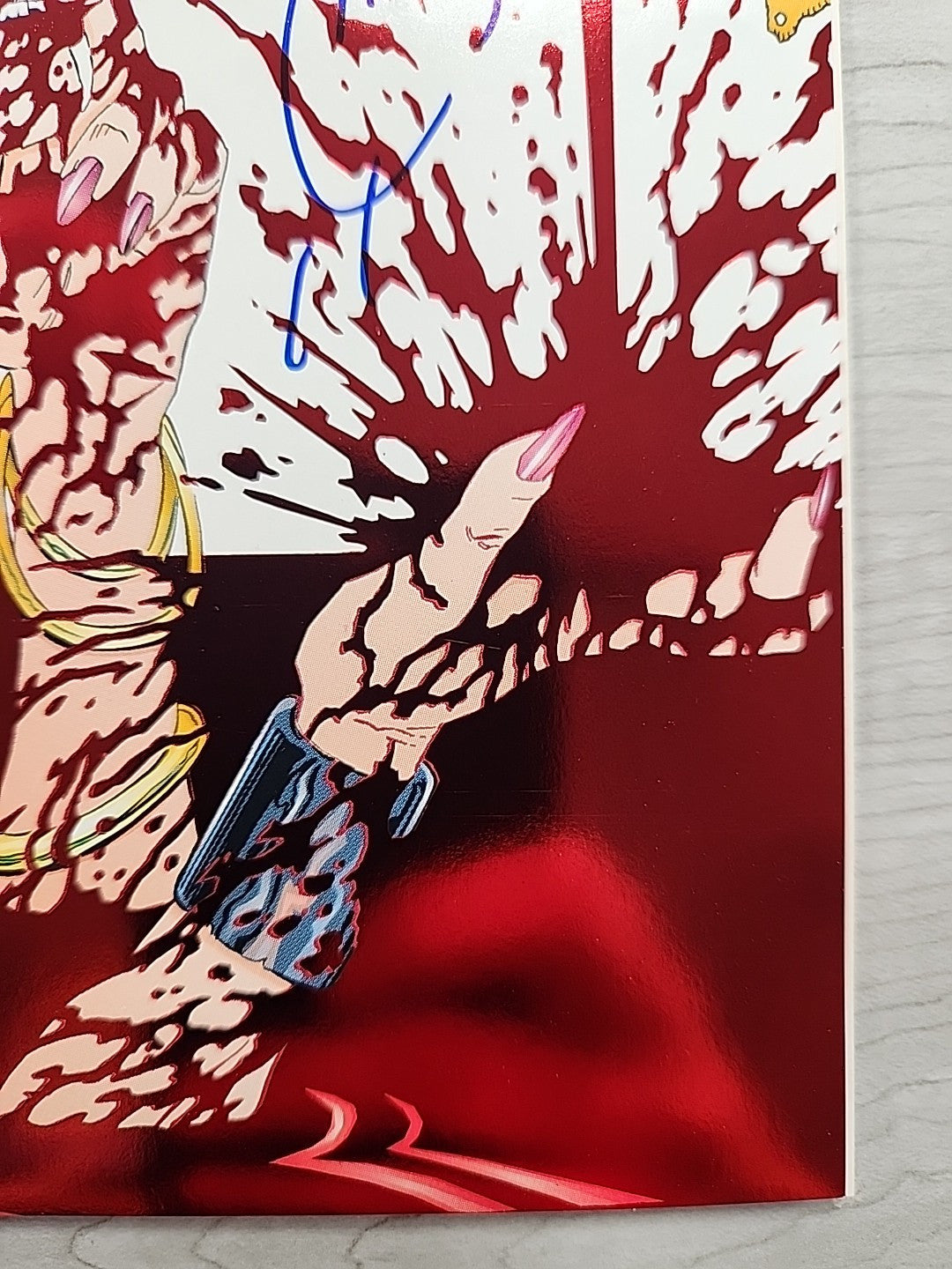 Vengeance of Vampirella #1 Red Foil Signed Quesada & Palmiotti Harris Comics