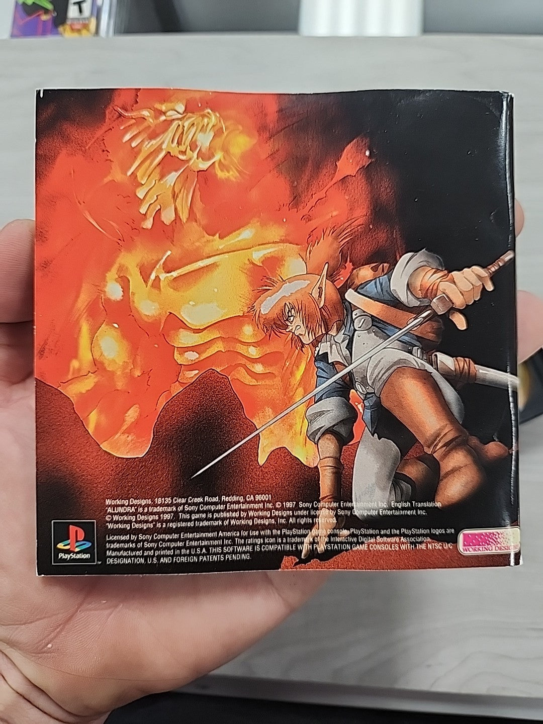 Alundra (Sony PlayStation 1, 1997) PS1 - No Map, Tested, Working