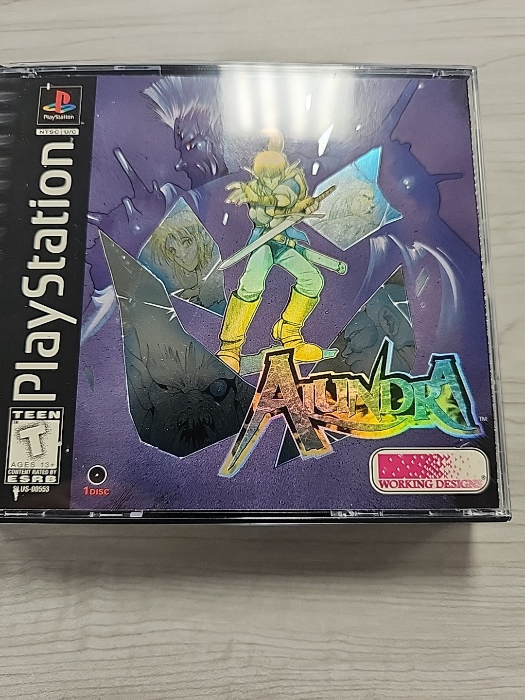 Alundra (Sony PlayStation 1, 1997) PS1 - No Map, Tested, Working