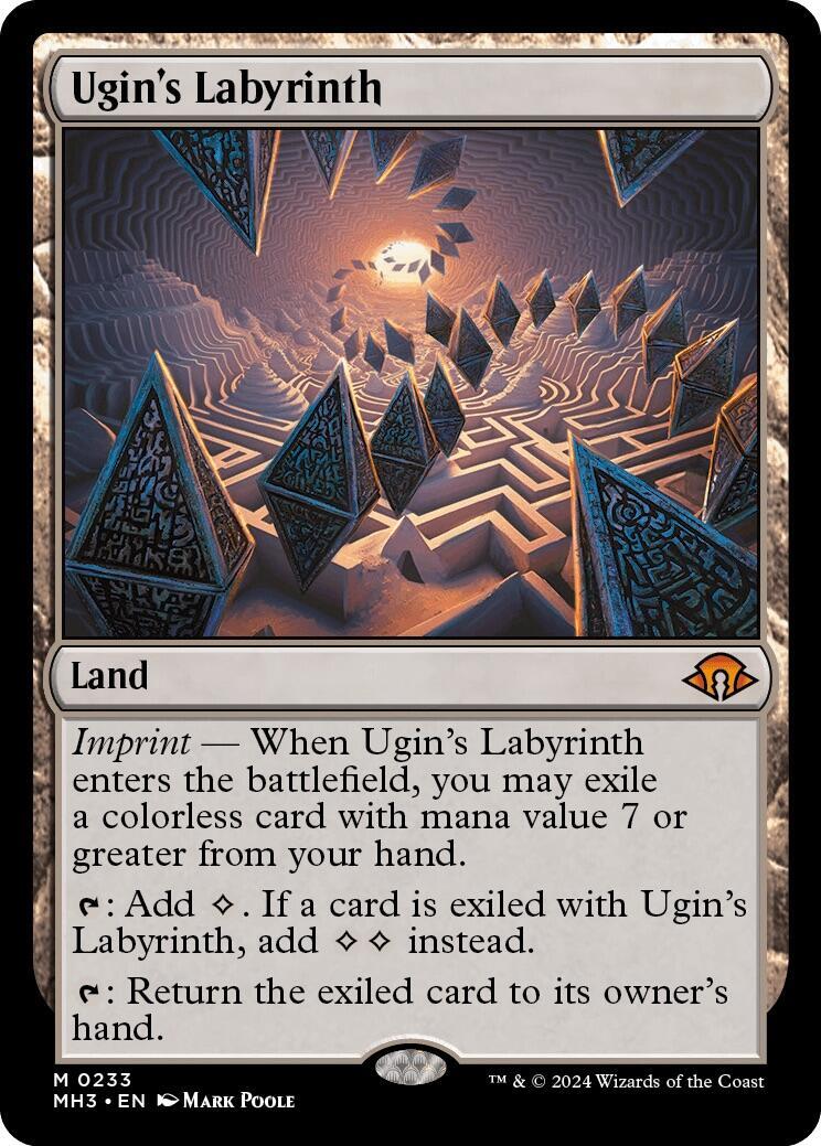MTG Ugin's Labyrinth Modern Horizons 3 Regular English Magic The Gathering 0233