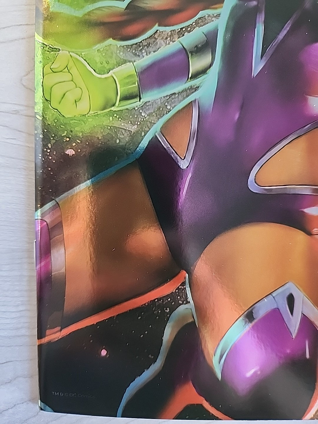TITANS #1 2023 NATHAN SZERDY STARFIRE FOIL VIRGIN VARIANT C 616 COMICS