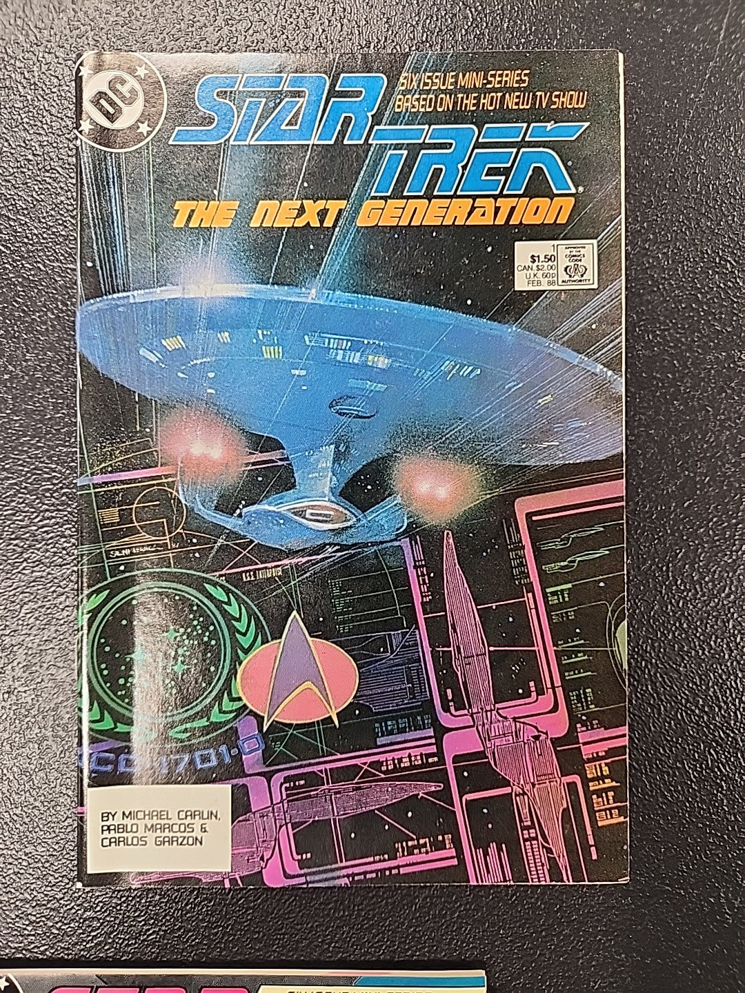 Star Trek: The Next Generation #1-6 VF 1988 DC Comics Complete Mini-Series