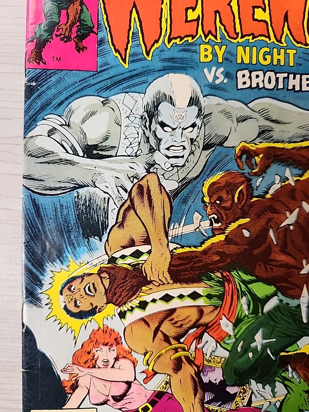 WEREWOLF BY NIGHT #39 1976 1ST MEETING BROTHER VOODOO MARVEL COMICS FN