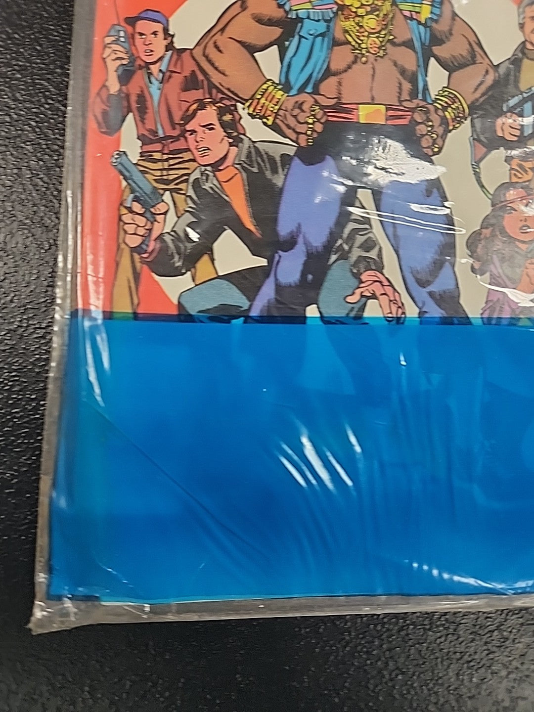 MARVEL COMICS THE A - TEAM 3 COMIC BOOKS ORIGINAL PLASTIC 1984 MINT Sealed